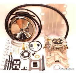 Rover V8 3.5/3.9 manual gearbox Edelbrock carburettor kit new boxed with instructions