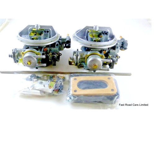 BMW 2.5/2.8/3.0 BAVARIA WEBER 38 DGAS CARB CONVERSION REPLACES ZENITH/SOLEX NOS