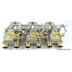 Triumph TR6 genuine Weber 40 DCOE carburettor kit £2497.00 assembled