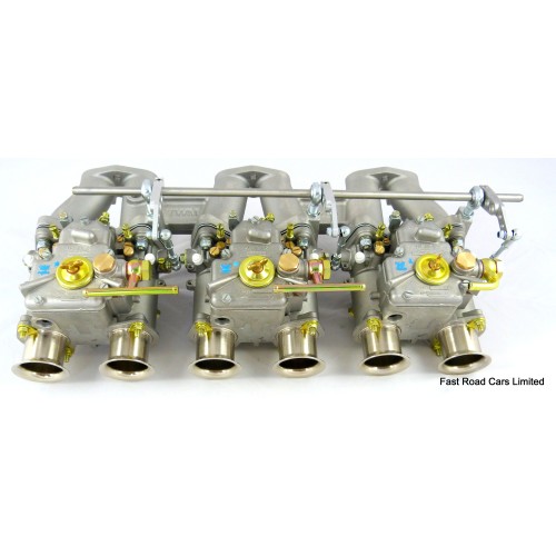 Triumph TR6 genuine Weber 40 DCOE carburettor kit £2497.00 assembled
