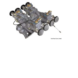 ROVER V8 3.5/3.9 GENUINE NEW WEBER 45 DCOE 152G x4 CARBURETTOR/MANIFOLD/LINKAGE ROVER V8 3.5/3.9 GENUINE NEW WEBER 45 DCOE 152G x4 CARBURETTOR/MANIFOLD/LINKAGE