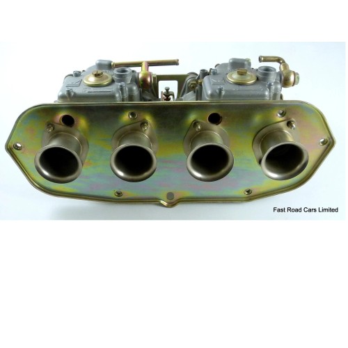 Fiat Strada/Ritmo Abarth 130 TC Weber 40 DCOE 145/146 nos genuine carburettors with rubber mounting plates