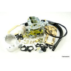 Ford 2.3 V6 Cologne Weber Carb Manual Choke With Air Filter Adaptor