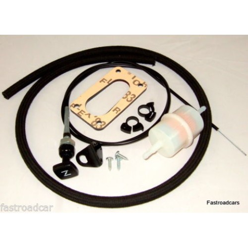 Weber 32/36 DGV 5A Carb Fitting Kit Ford X/Flow Engines