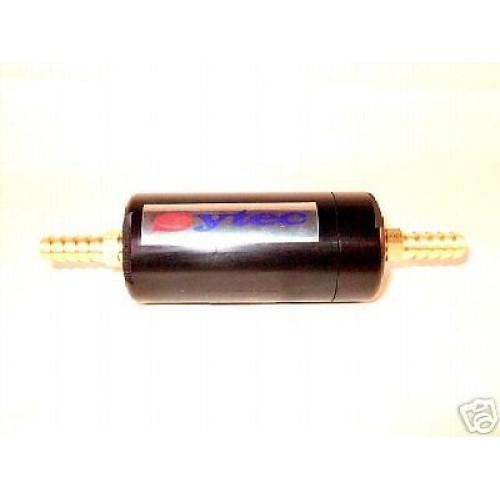 Petrol Fuel Filter Sytec Alloy Black Carb & Injection