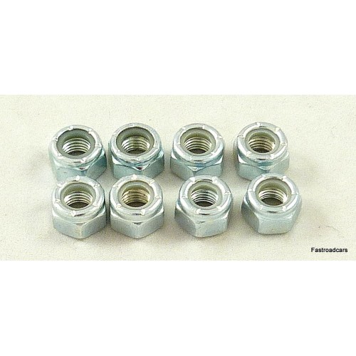 Weber DCOE Stud Mounting Lock Nuts 5/16 UNF - Set of 8