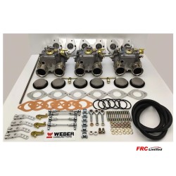 BMW 2.0/2.3/2.5/ M20 6 cyl genuine Weber 40 DCOEx3 Carburettor kit assembled