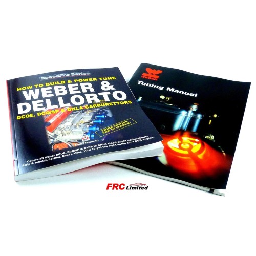 WEBER CARBURETTOR OFFICIAL TUNING MANUAL NEW & SPEED-PRO WEBER/DELLORTO BOOK NEW