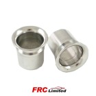 Weber 40 DCOE 16mm Rampipes/Air horns/Trumpets Pair Alloy