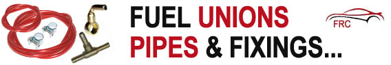 Fuel pipes Fuel Unions, Fastroadcars