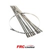Heat Wrap 8 inch Stainless Steal Ties - 10 Pack