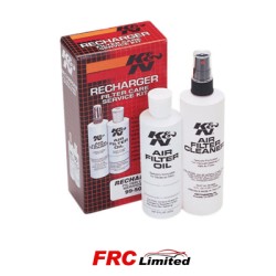 K&N Air Filter Service Kit Cleaner & Oil Squeeze Bottle